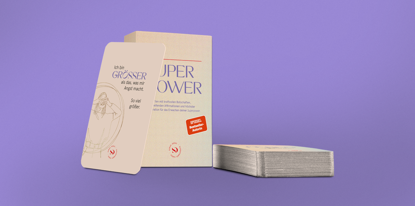 Super Power Kartenset von Sarah Desai